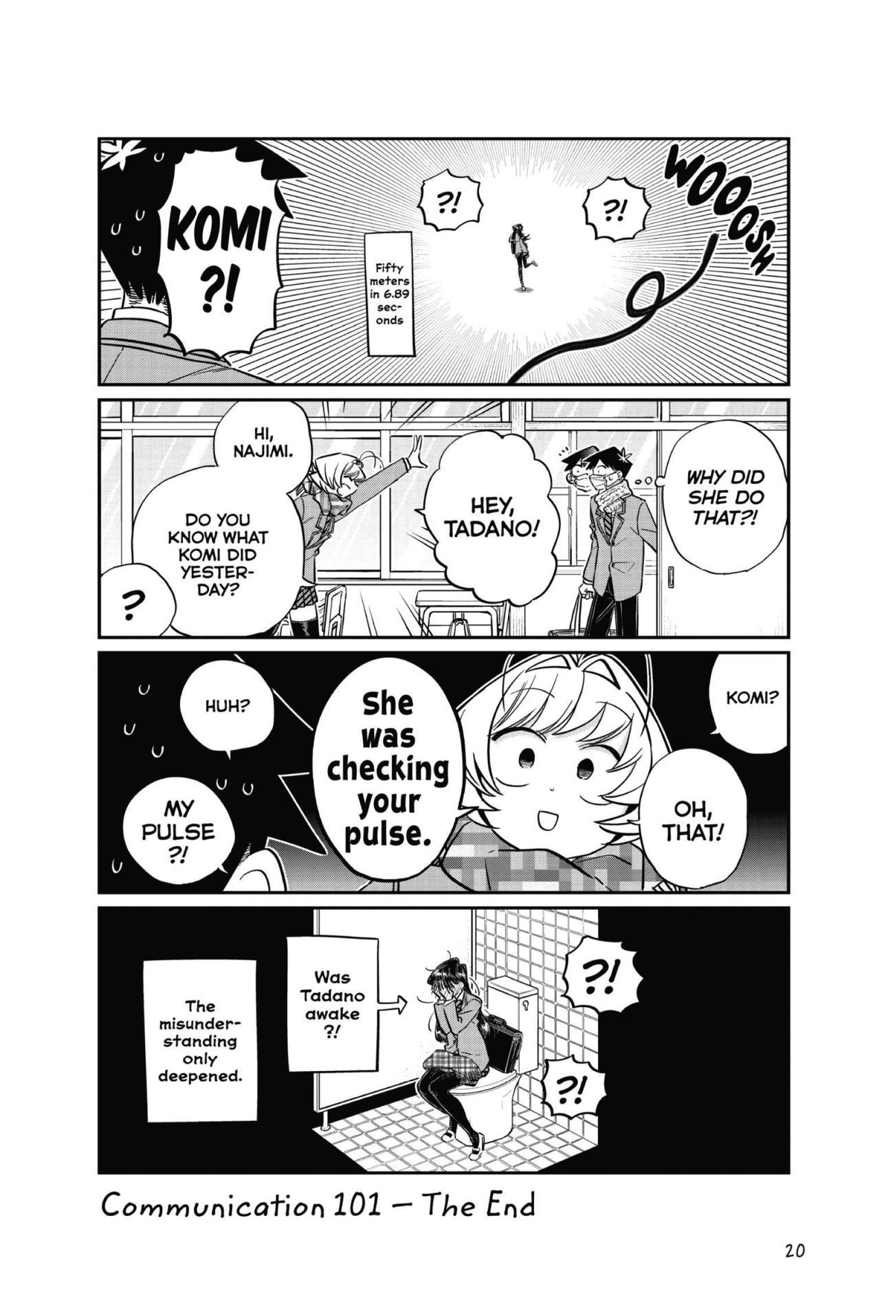 Komi Can’t Communicate, Chapter 101 image 9